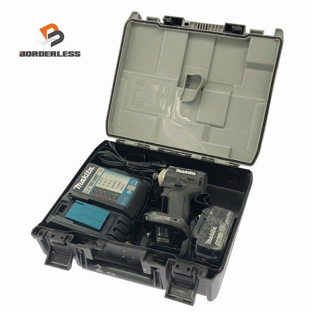 品 makita マキタ 18 V 充電式インパクトドライバ TD 171 D バッテリー 6 0 Ah 充電器 ケース付119123