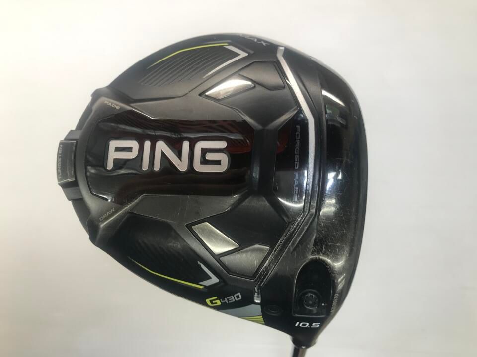 ピン G430 MAX 10.5度 ALTA J CB BLACK SRフレックス ドライバー 中古