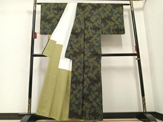 平和屋着物○本場大島紬 一元絣 笹竹文 正絹 逸品 AABD8870ph - メルカリ