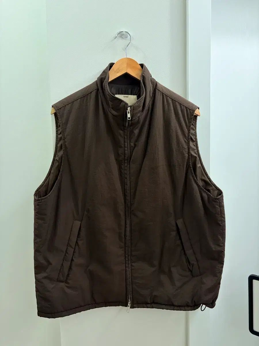 ポッタリー イージーベスト ブラウン