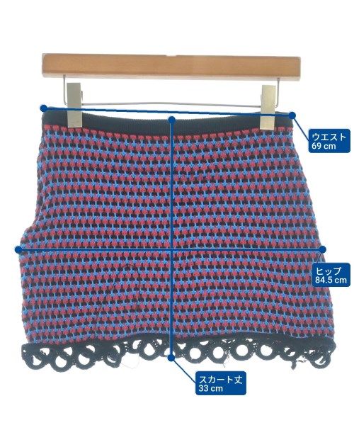 Miu Miu ミニスカート レディース 【古着】【中古】【送料無料