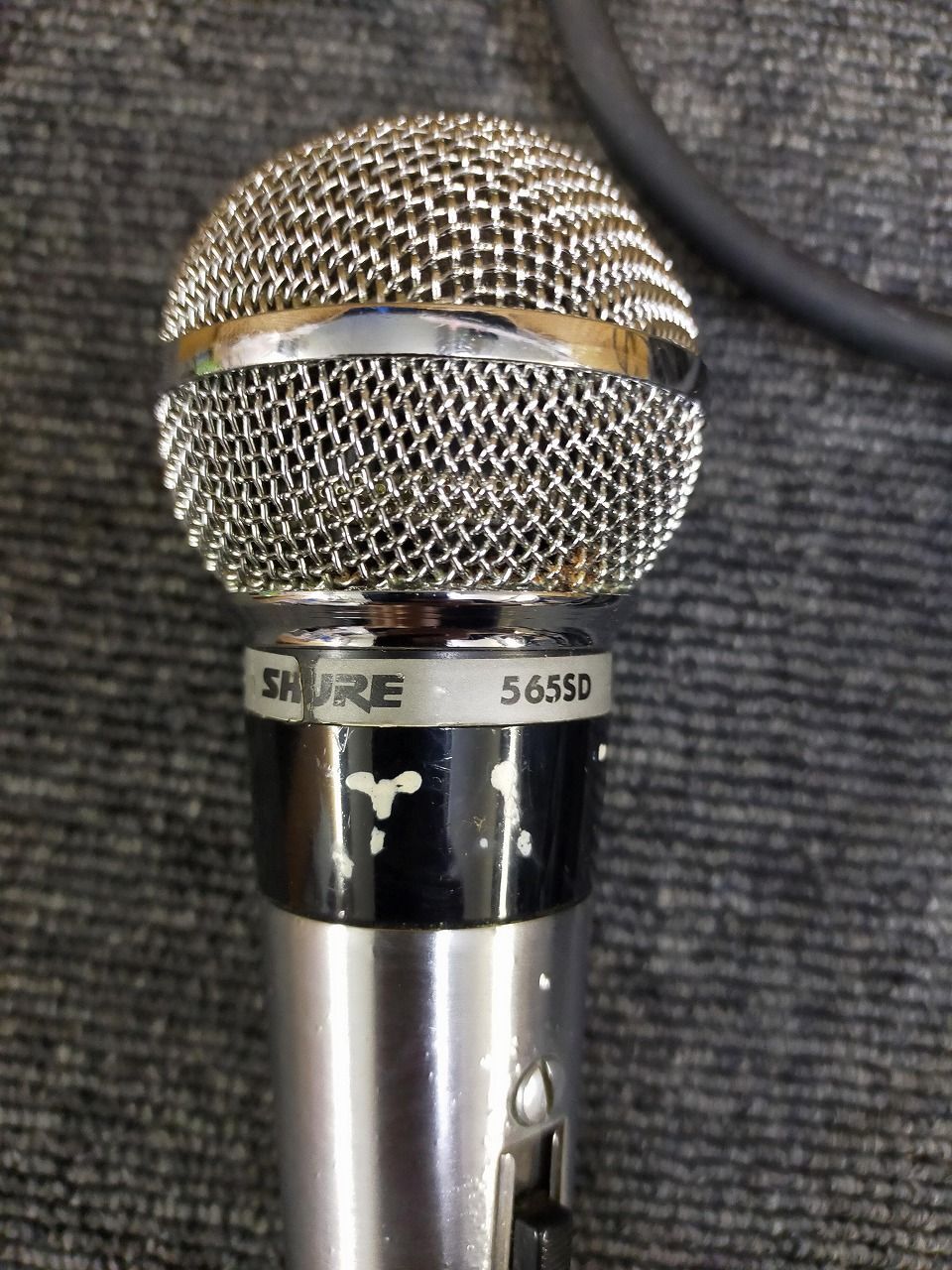 ビンテージ】【動作可能】SHURE 565SD Unisphere I ダイナミックマイク