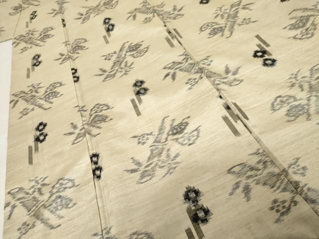  平和屋着物 上質な紬 松竹梅文 正絹 cs 紬 着物