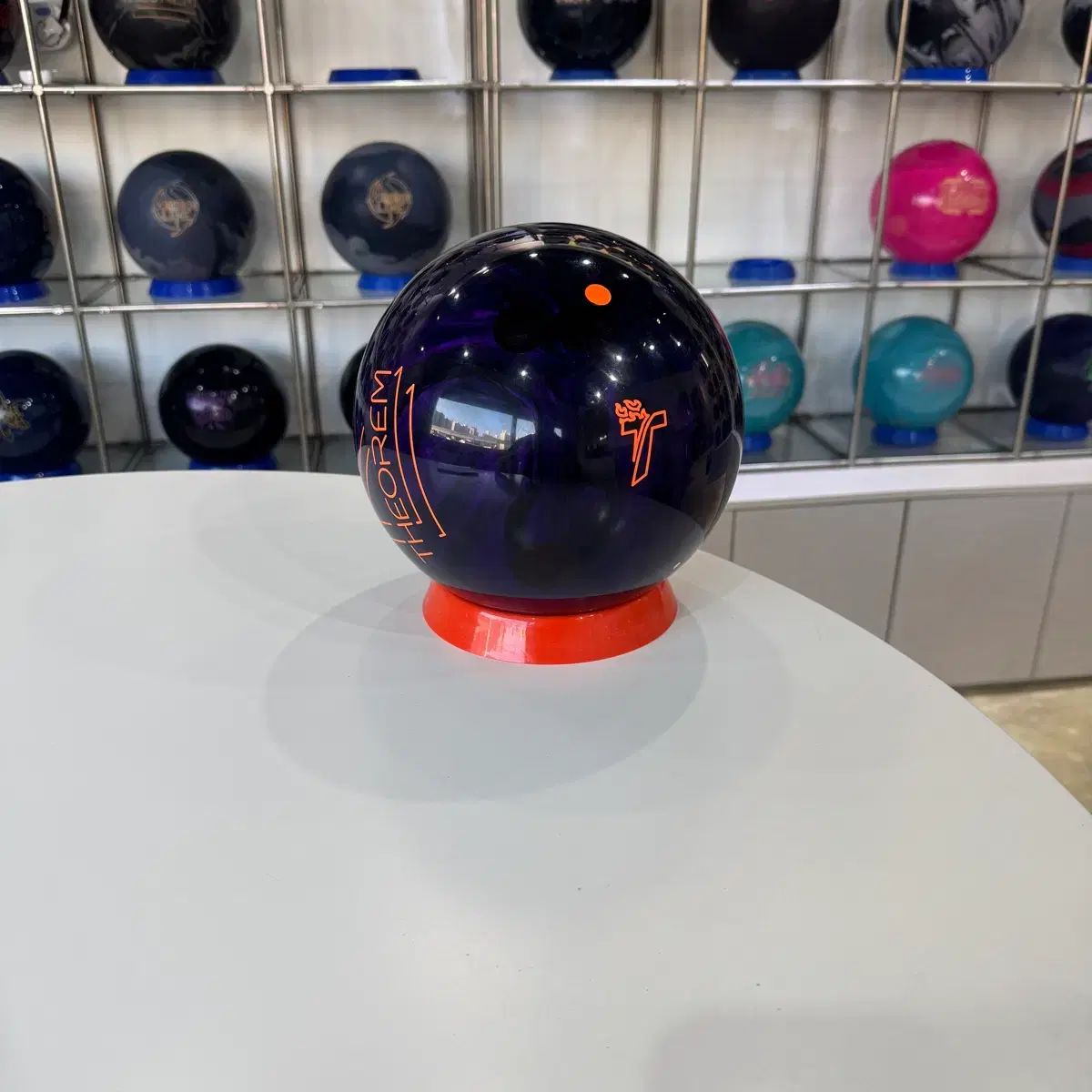 シアー ロム パープル ボーリングボール shop取引では対象外 リース ジコウ カノウ