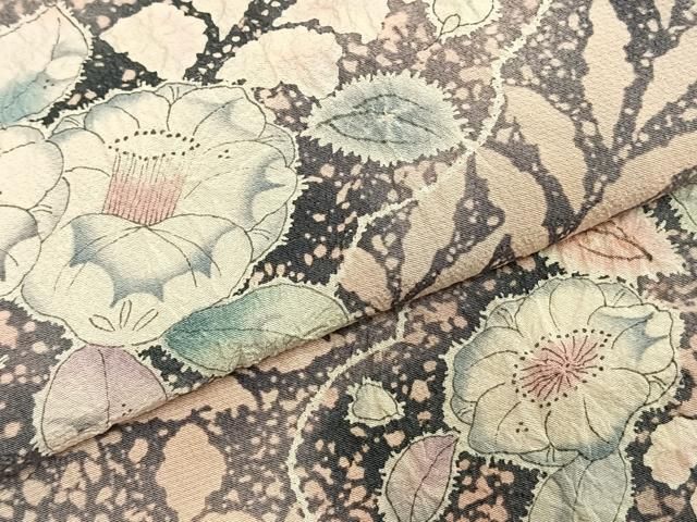 平和屋着物○越後十日町の一流染匠 桐屋・翠山工房 訪問着 辻が花 絞り