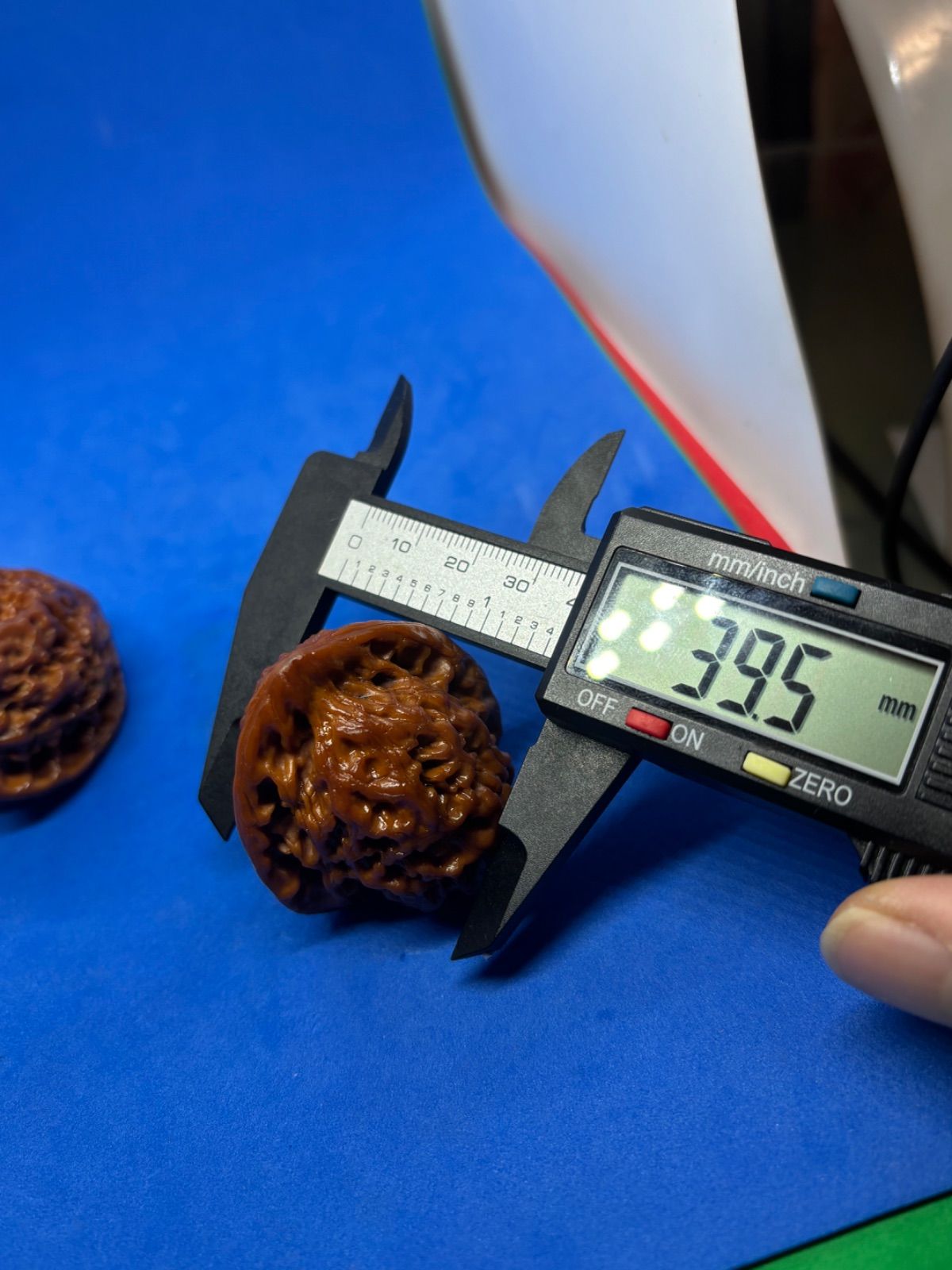 伝統的な文玩核桃（ぶんがんくるみ）の逸品、官帽型の手球ペア 45mm