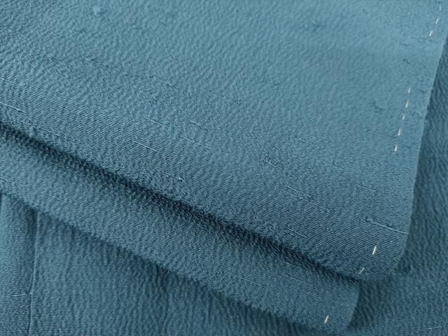 平和屋着物●男性　色紋付　お召縮緬　紺鼠色　正絹　逸品　AABE0300ck 平和屋着物男性 色紋付 お召縮緬 紺鼠色 正絹 逸品 AABE0300ck