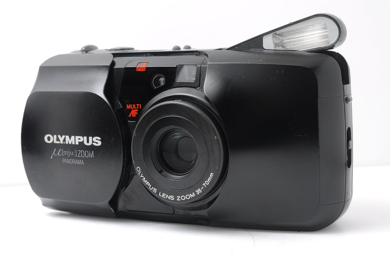 OLYMPUS μ mju ZOOM PANORAMA ブラック 動作良好 ズーム搭載 人気