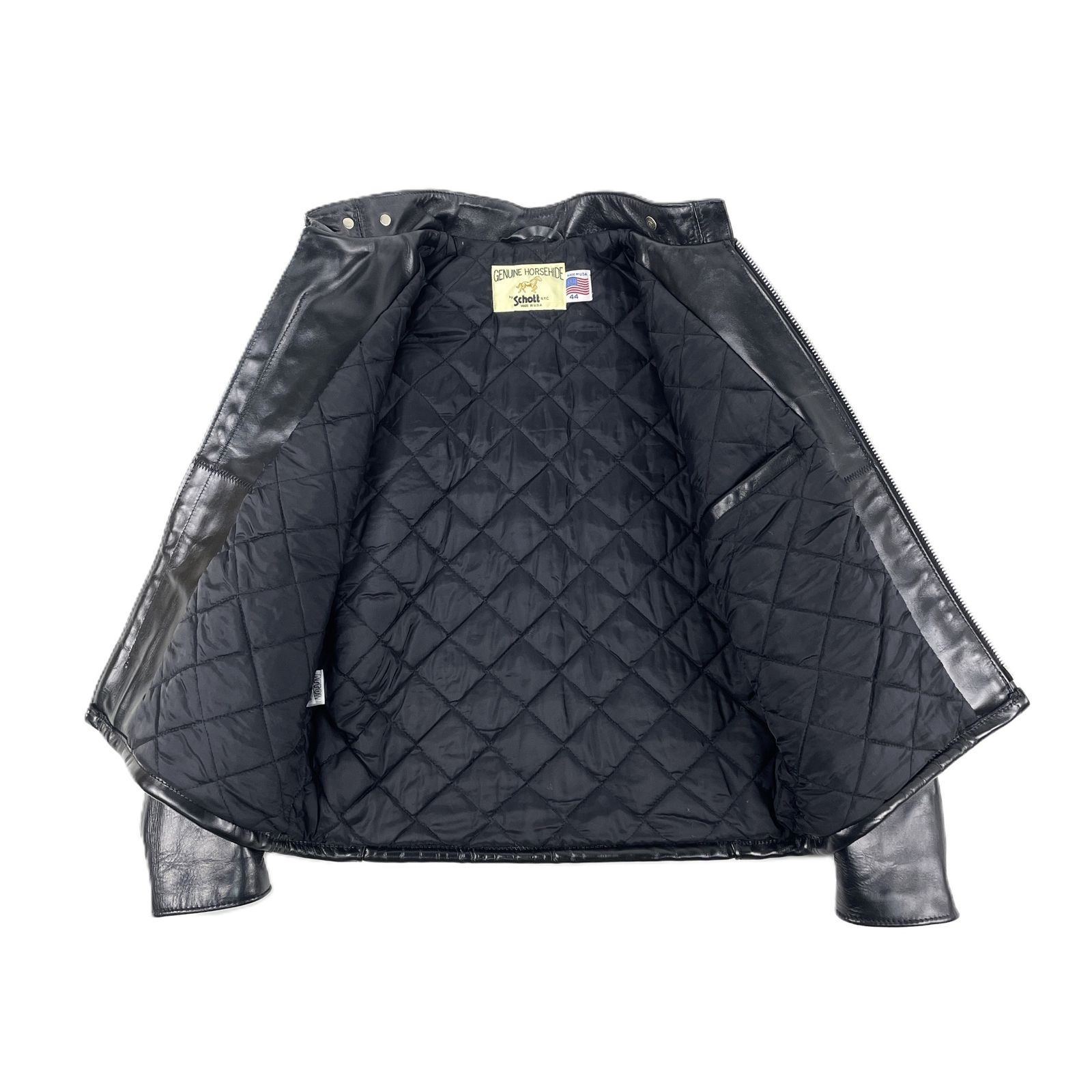 SCHOTT N.Y.C. ショット ホースハイド シングルライダースジャケット