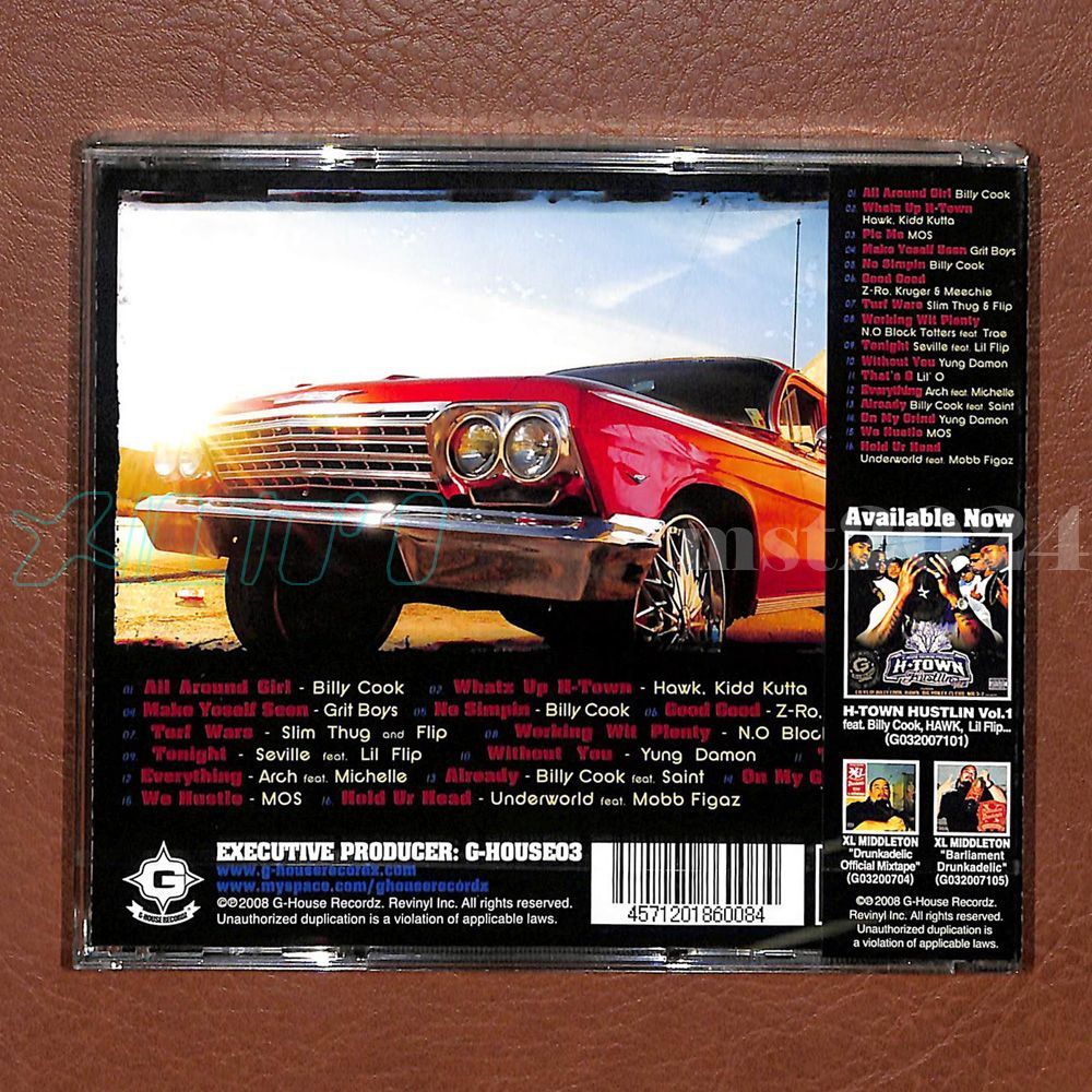 G-RAP/GANGSTA】G-HOUSE RECORDZ presents H-TOWN HUSTLIN VOL.2 [2025