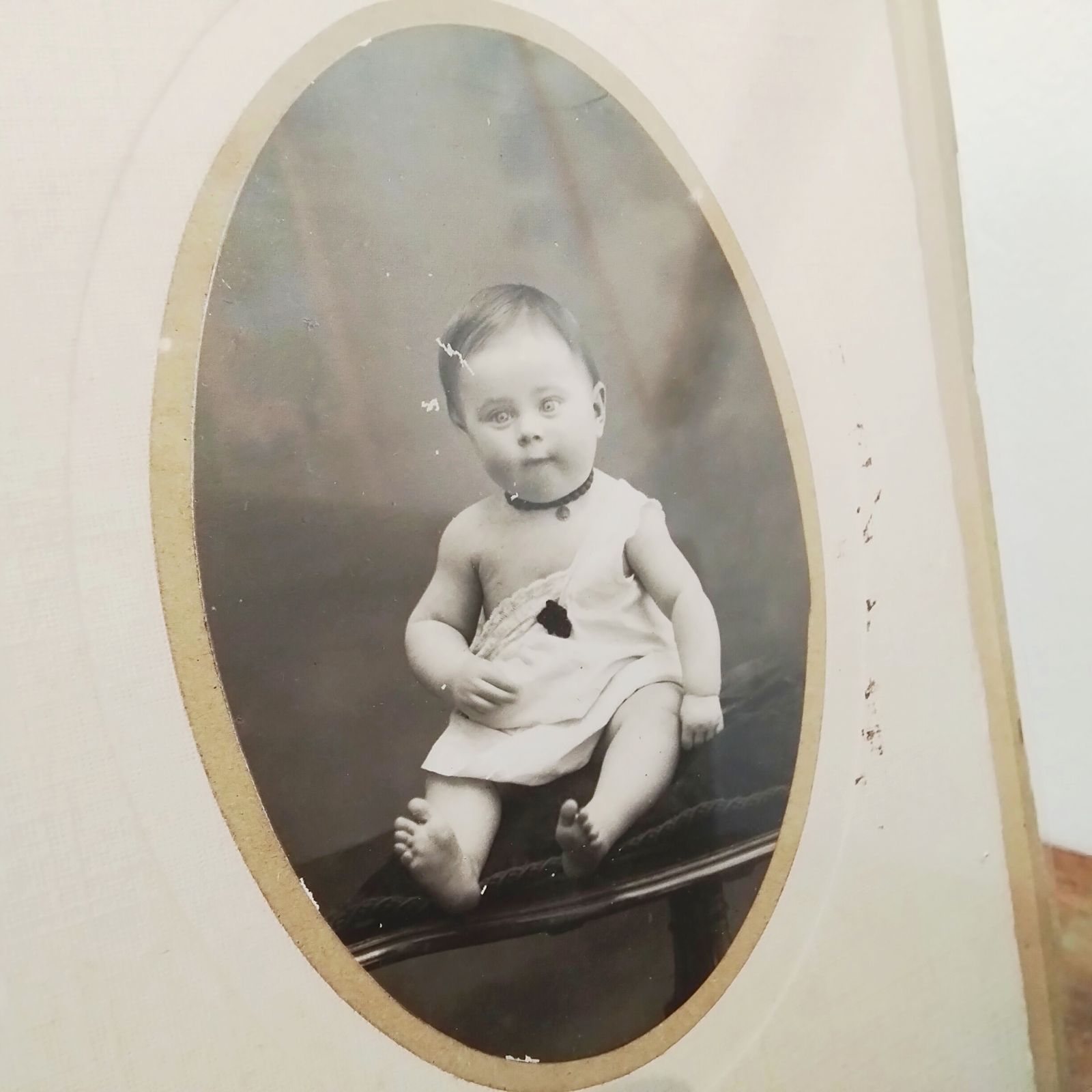 フランス アンティーク フォトフレーム ガラス 1900年代初期 20世紀