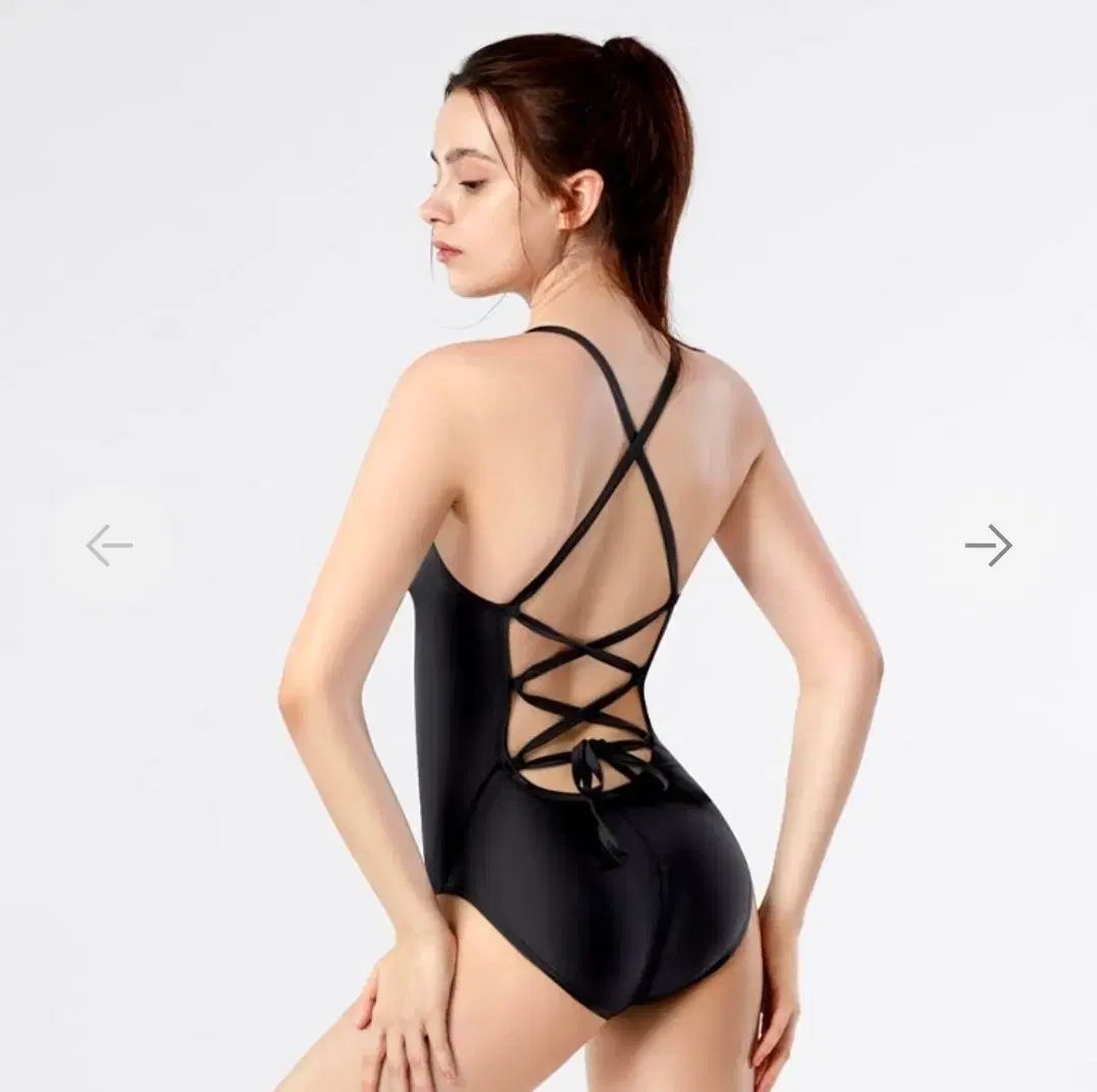 エディブル 黒 室内 水着 クロスバック ワンピース水着 - メルカリ
