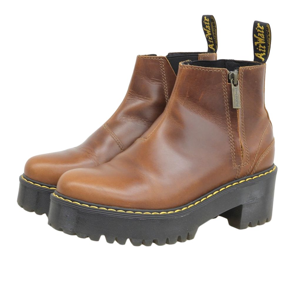 Dr.Martens ドクターマーチン サイドゴアブーツ シューズ レディース ブラウン UK 4 AW 006 KV 07 V
