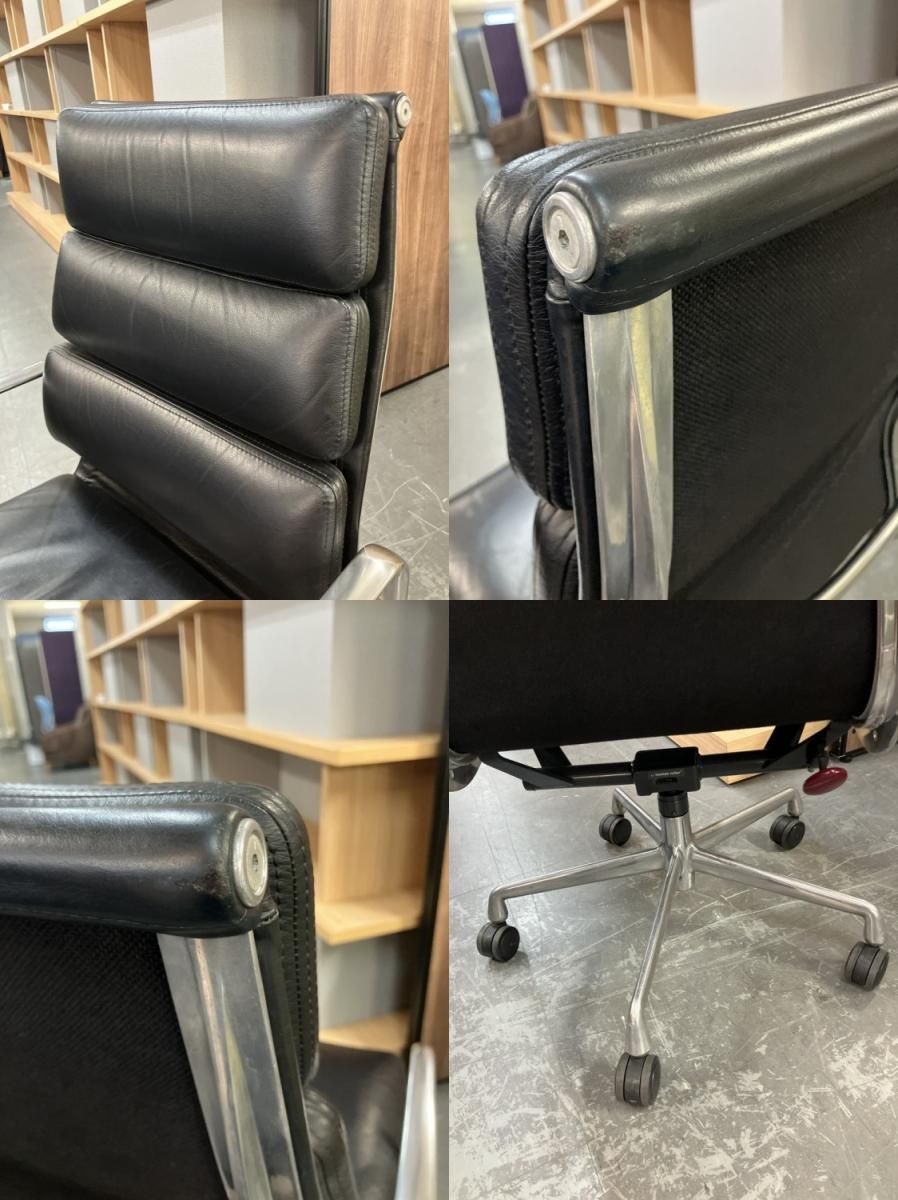 イームズソフトパッドグループチェア ブラック