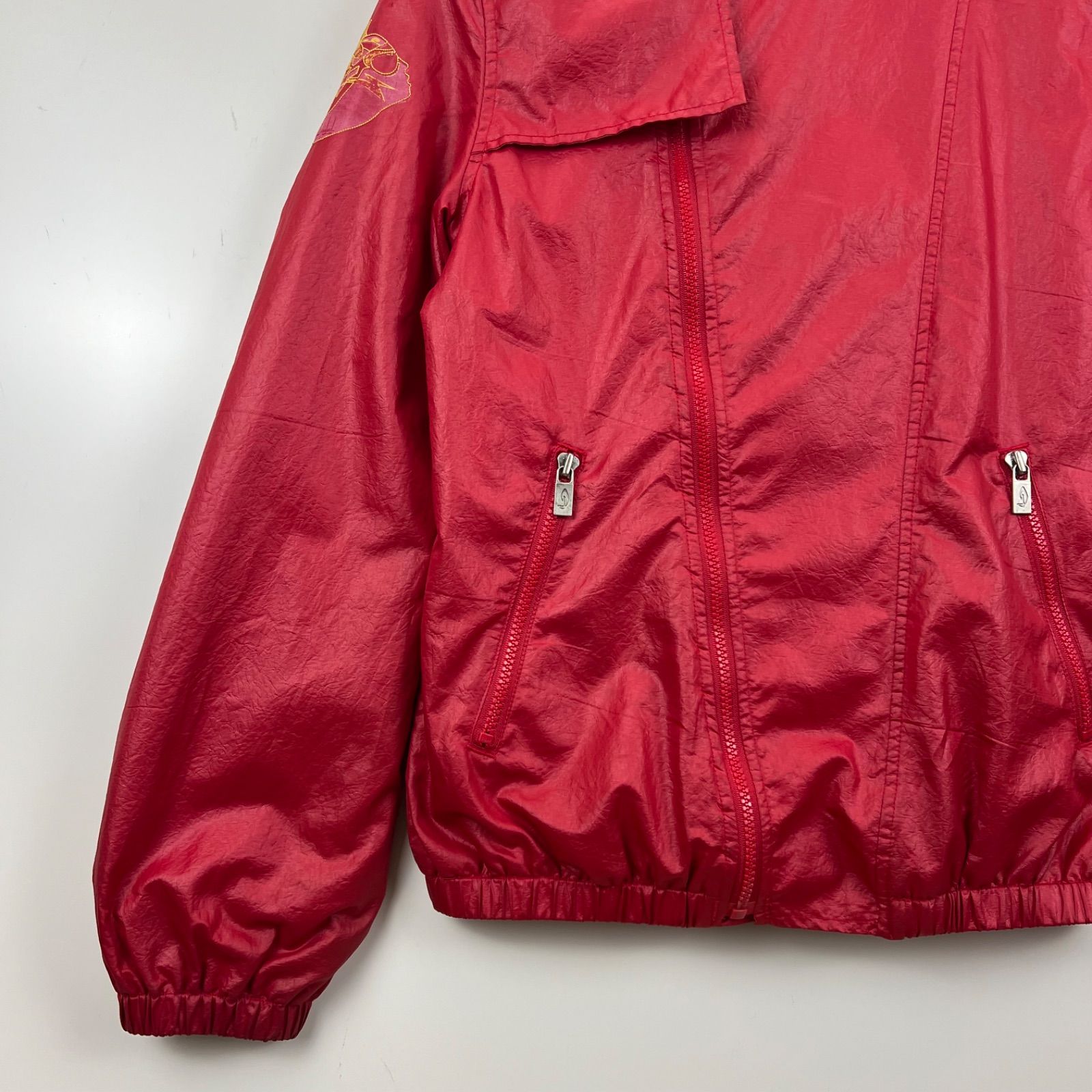 DIESEL 00s y2k pandora poly coating riders jacket M ディーゼル