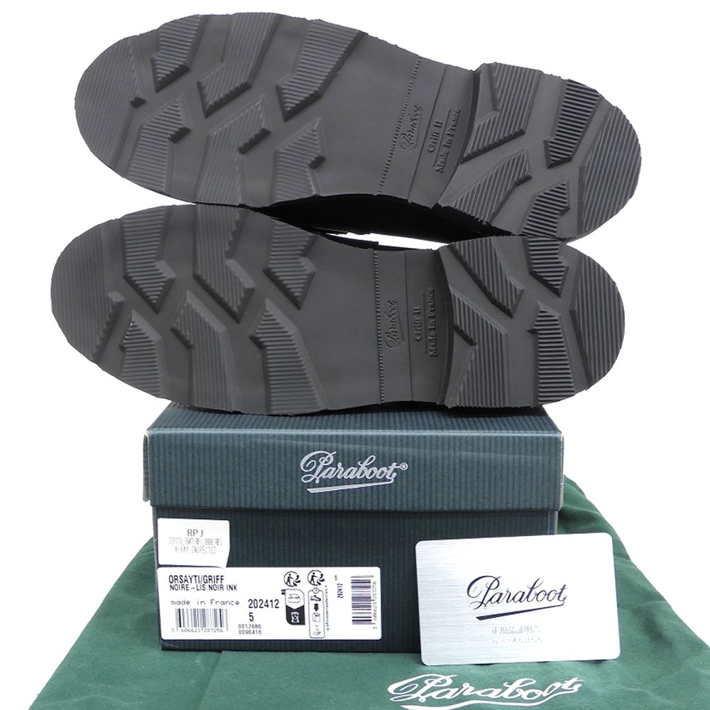  Paraboot パラブーツ ORSAYTI オルセーティゴールドビット レザー ローファー シューズ レディース ブラック 5 202512 その他 靴