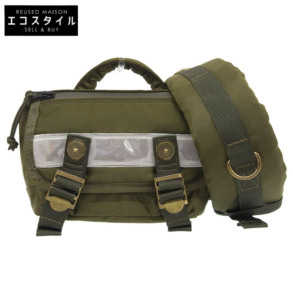 PORTER ポーター sacai Messenger Small Bag ボディバッグ レディース カーキ 22-0329 S
