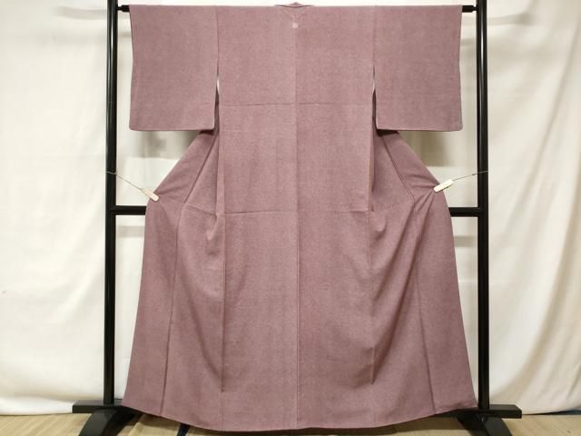 正絹 江戸小紋 着物 一つ紋 鈴乃屋 極みの十字絣 伝統工芸伊勢型写 平和屋着物□江戸小紋 黒石秀硯作 鮫小紋柄 鈴乃屋扱い 正絹 逸品