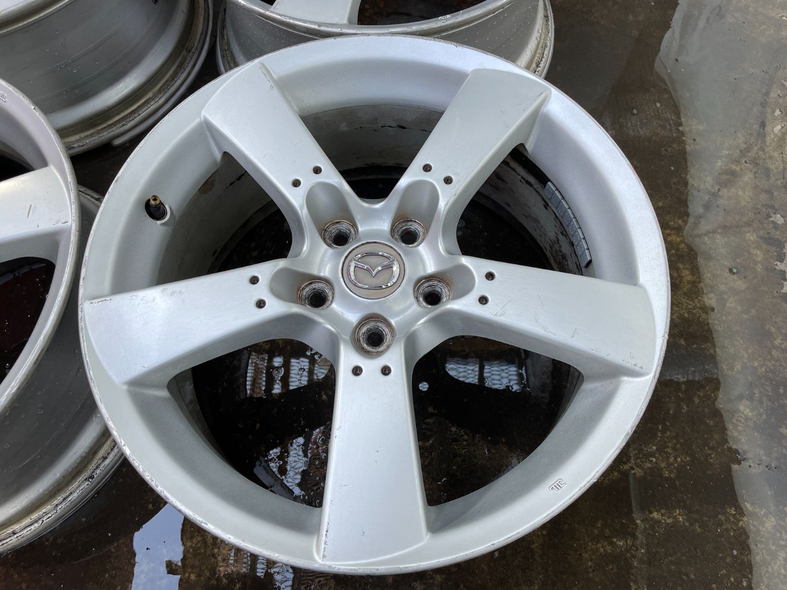 マツダ RX 8 アルミホイール 18インチ 0 J 5 H 114 3 50 4本セット 品