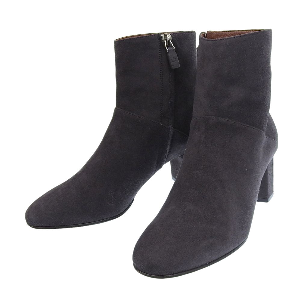 Loro Piana ロロピアーナ スエード ショートブーツ レディース グレー 36 1 2 31034 36.5