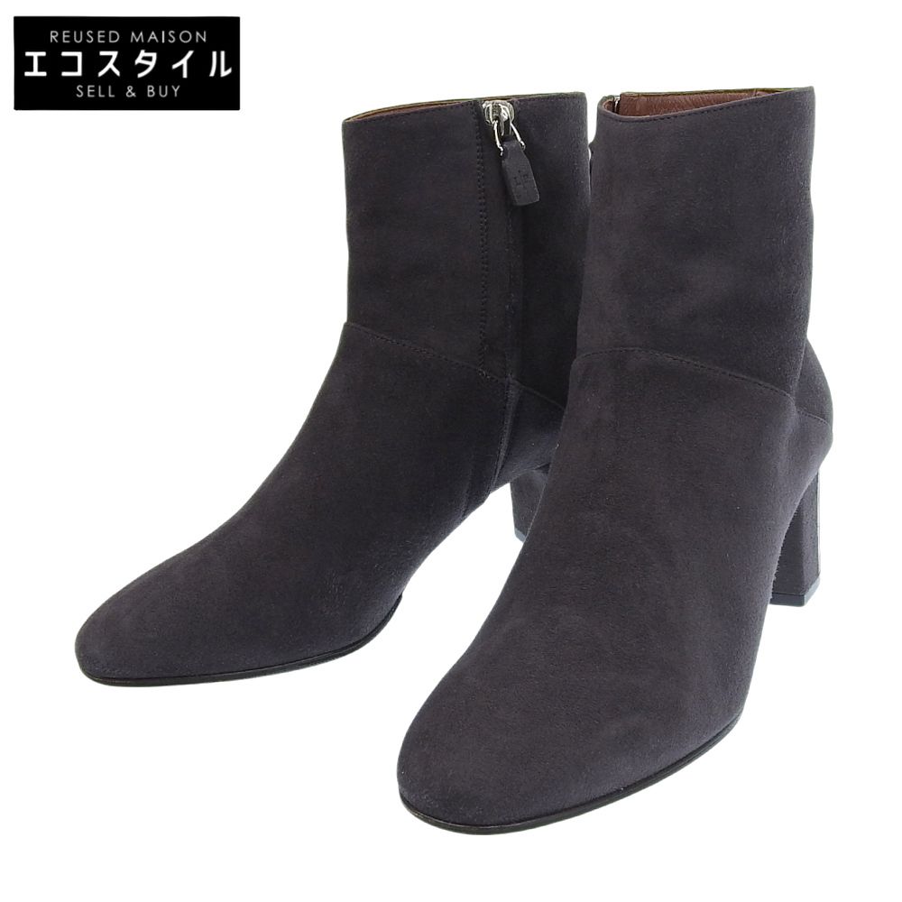 Loro Piana ロロピアーナ スエード ショートブーツ レディース グレー 36 1 2 31034 5