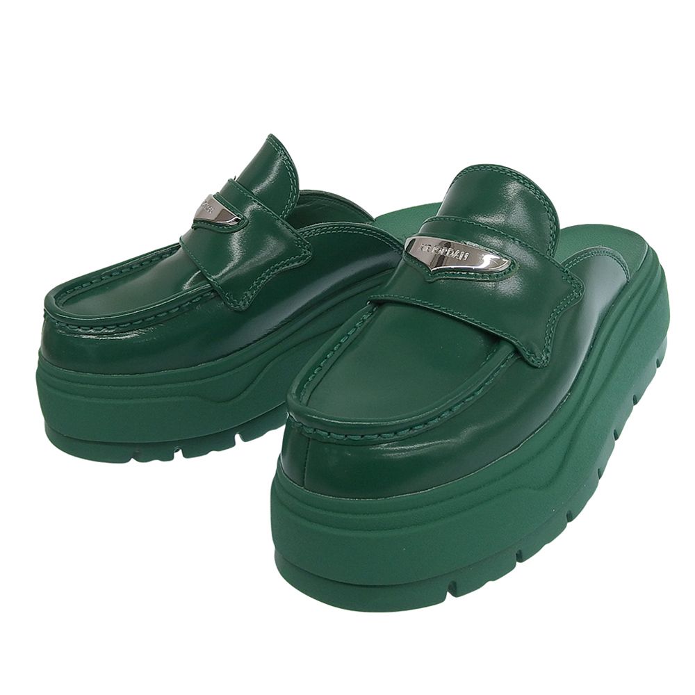 NIKE ナイキ AIR JORDAN MULE エア ジョーダン ミュール レディース マラカイトグリーン×メタリックシルバー 23 cm HJ 4292-300 6 US