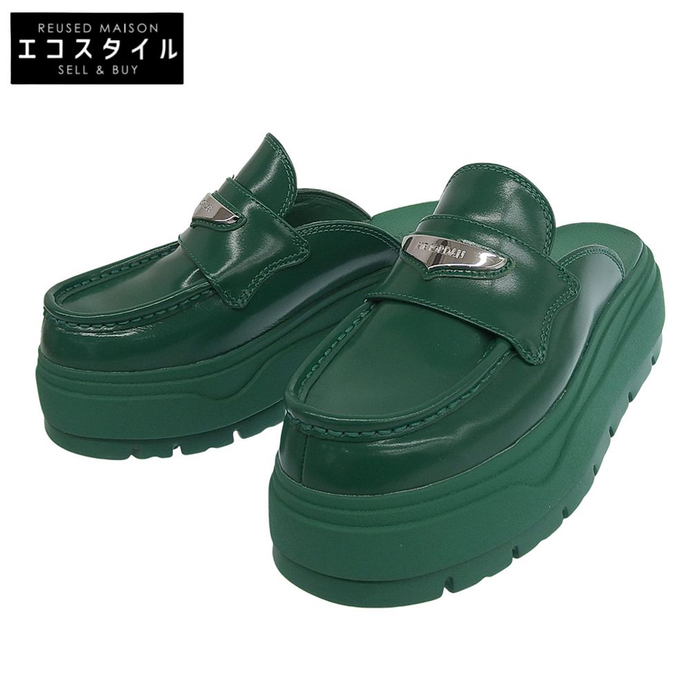 NIKE ナイキ AIR JORDAN MULE エア ジョーダン ミュール レディース マラカイトグリーン メタリックシルバー 23 cm HJ 4292 300 6 US