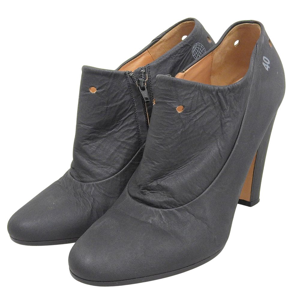 Maison Margiela メゾンマルジェラ ショートブーツ シューズ レディース ブラック 40 58 WU 001