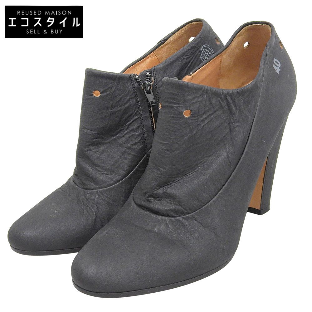 Maison Margiela メゾンマルジェラ ショートブーツ シューズ レディース ブラック 40 58 WU 001