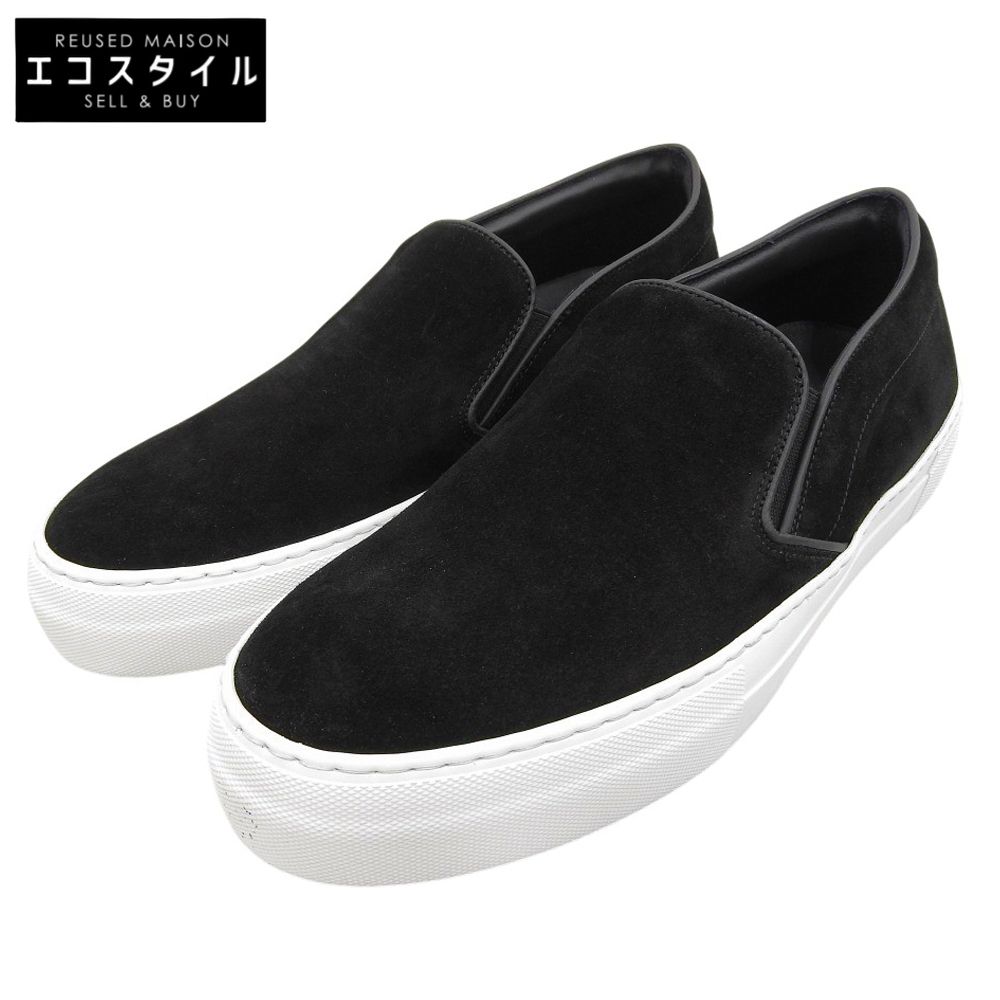 PELLICO SUNNY ペリーコサニー 未使用 GIOIA/ジョイア スエード スリッポンスニーカー メンズ ブラック×ホワイト 27.0cm PM21-M001 42
