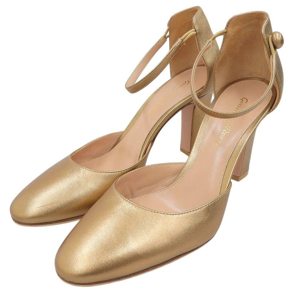 Gianvito Rossi ジャンヴィトロッシ 美品 セパレート ヒールパンプス