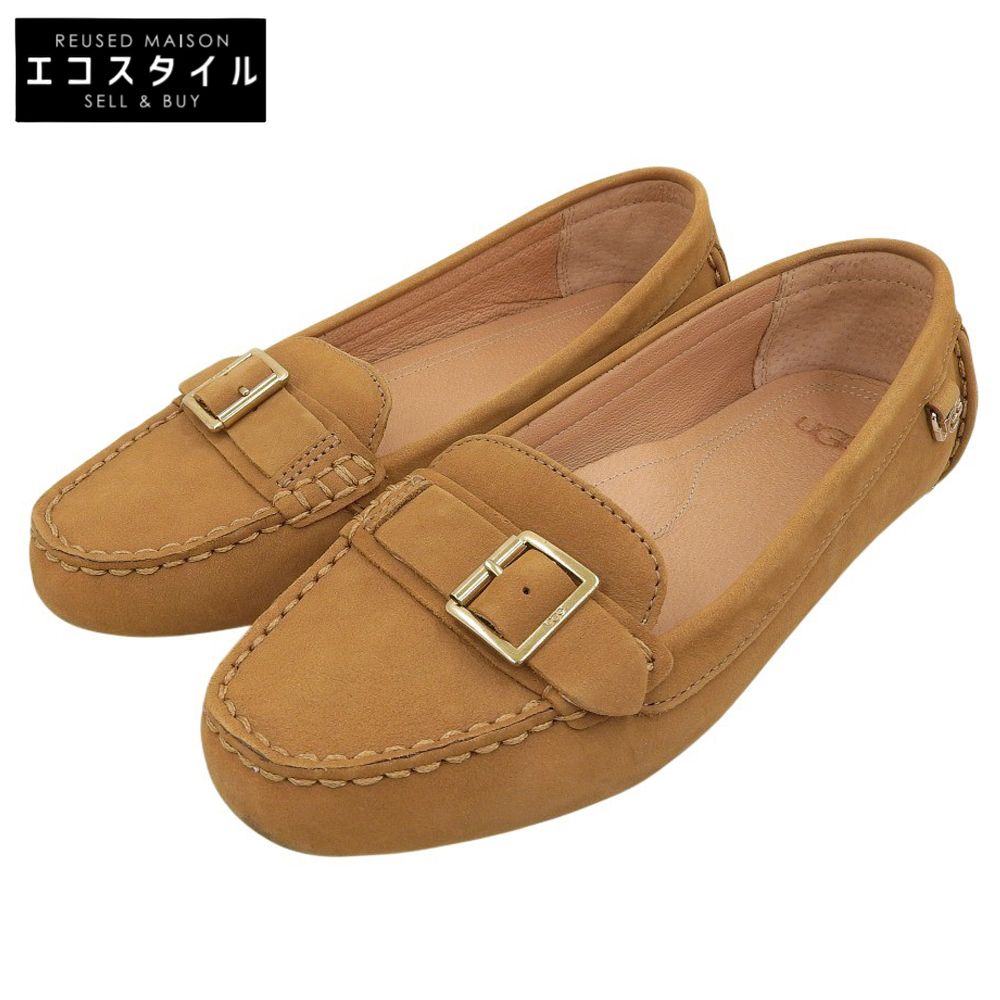 UGG アグ LASSEL ベルト ローファー シューズ レディース ブラウン 6.5 1119818 6.5 US