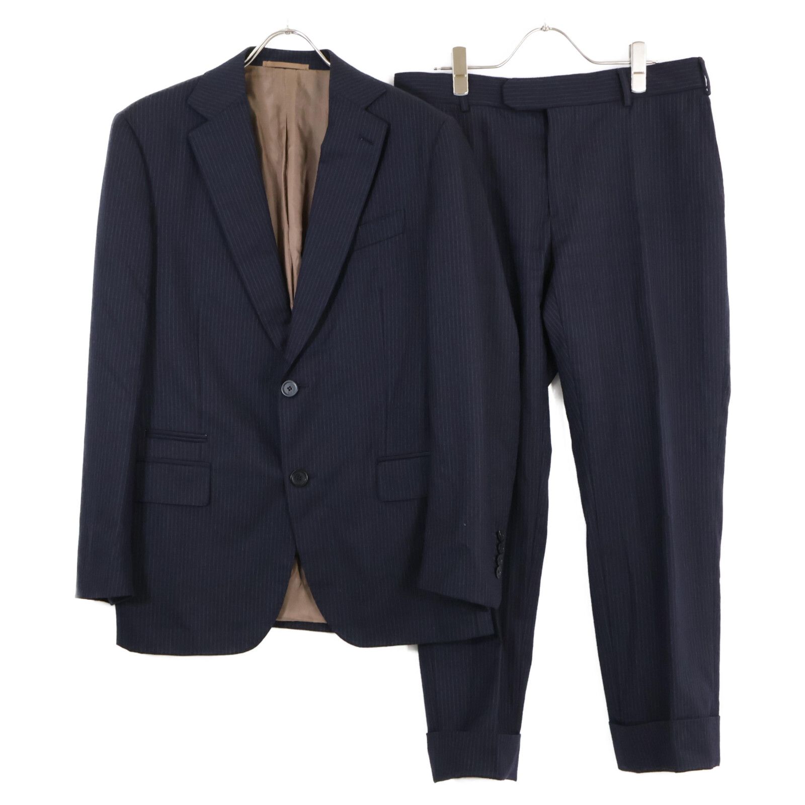 berluti ベルルッティ 正規 111668 Brera Drop 8 fit シングル2 Bテーラードジャケット＆パンツ A 50