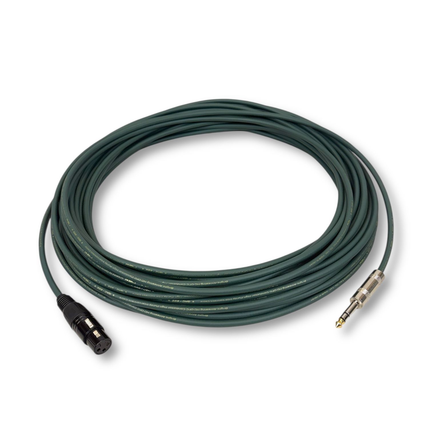 OYAIDE QAC-222 XLR TRS ケーブル 20m