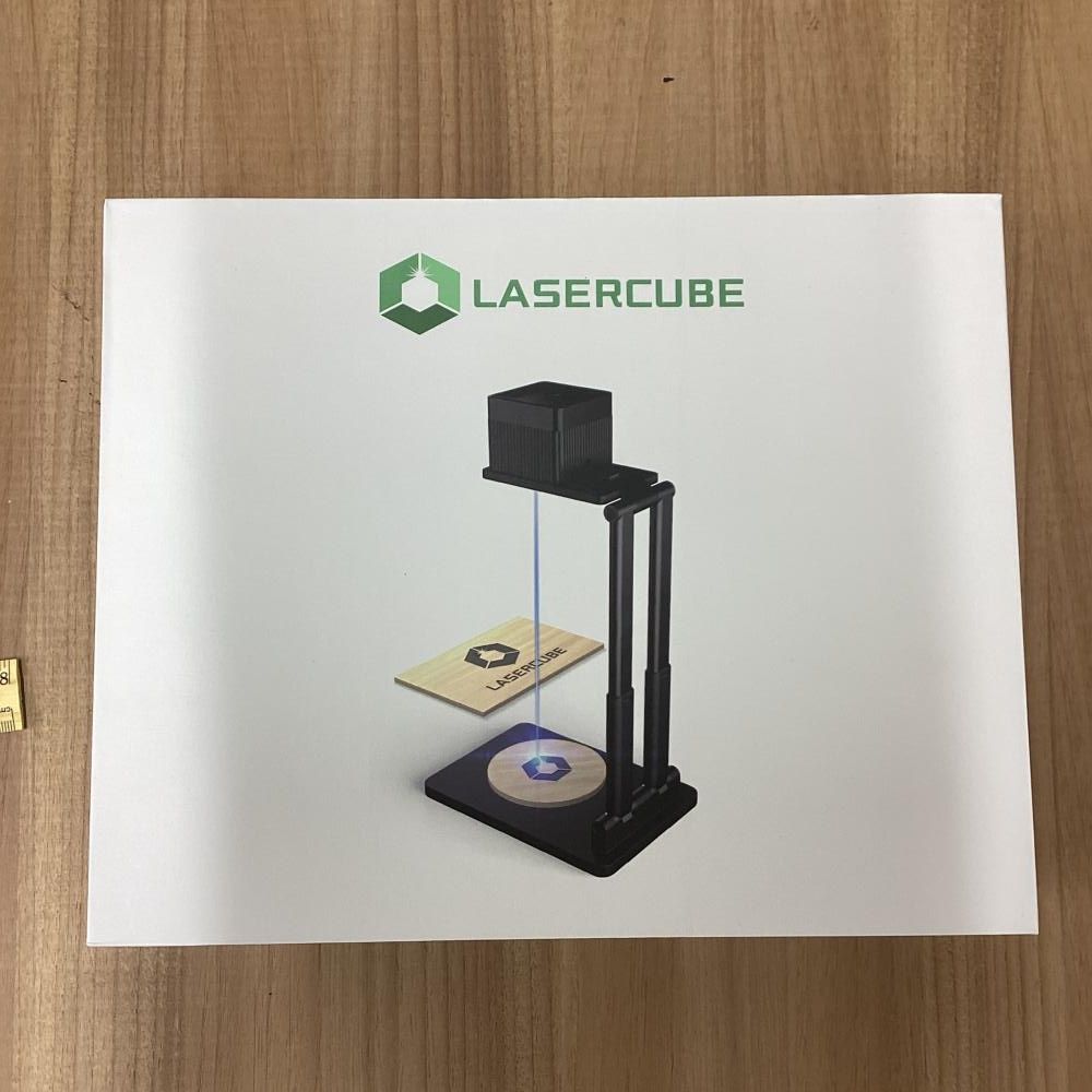 要商品説明確認】 LASERCUBE LC100 レーザー彫刻機 簡易遮光BOX付【201