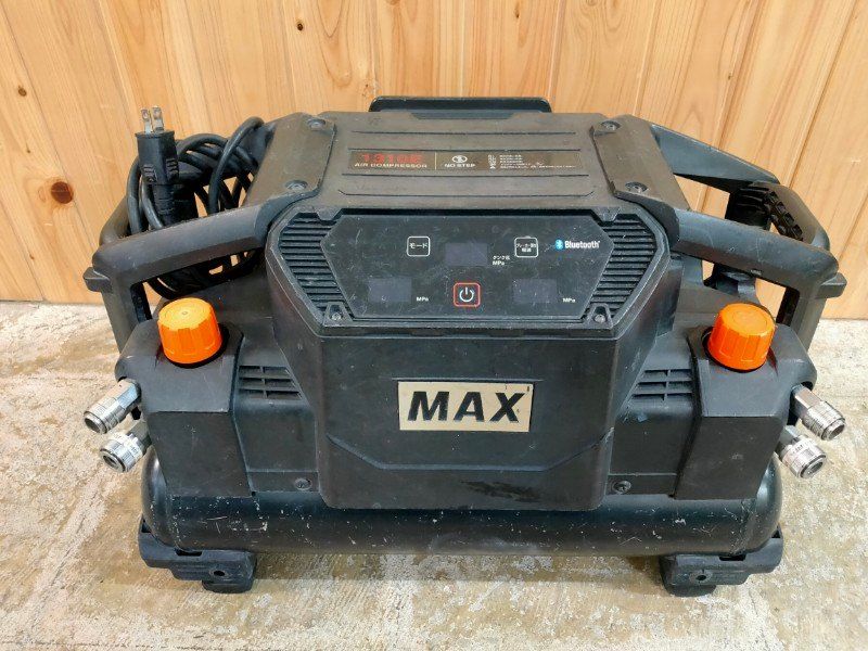 MAXマックス 高圧 コンプレッサー AK-HH 1310 E ブラック 自動停止まで約4分15秒