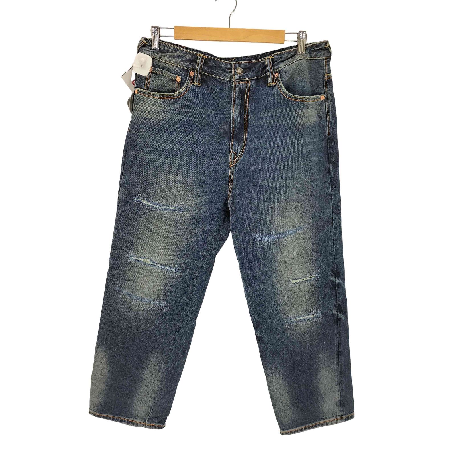 エヴィス EVISU 大黒プリント リラックスフィット ジーンズ メンズ JPN：XL 