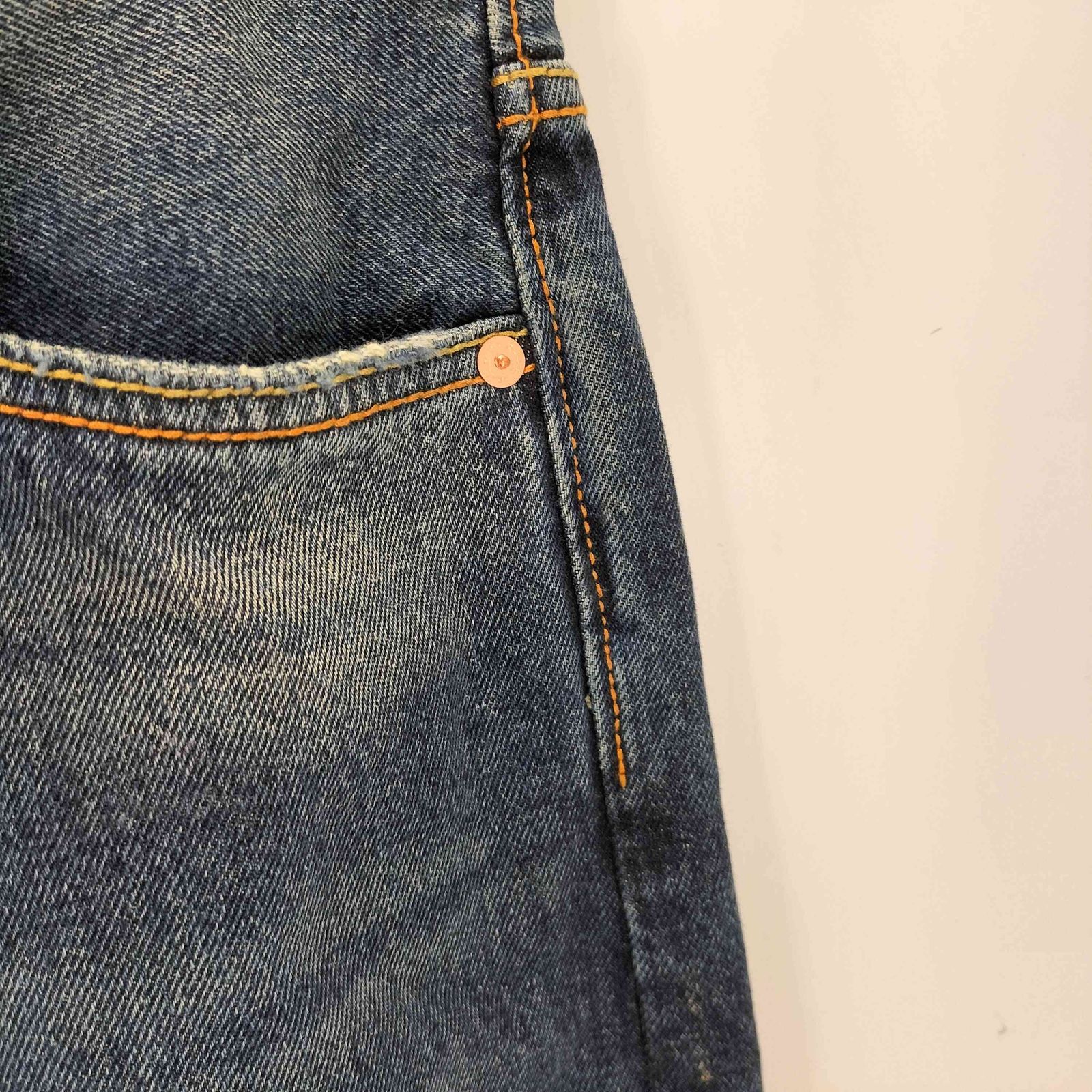 エヴィス EVISU 大黒プリント リラックスフィット ジーンズ メンズ JPN：XL 