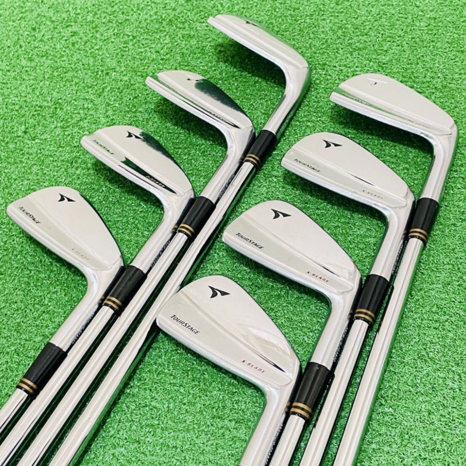9066 TOURSTAGE X-BLADE マッスルバック 8本 S200 9066 BRIDGESTONE TOURSTAGE X-BLADE マッスルバック ツアーステージ