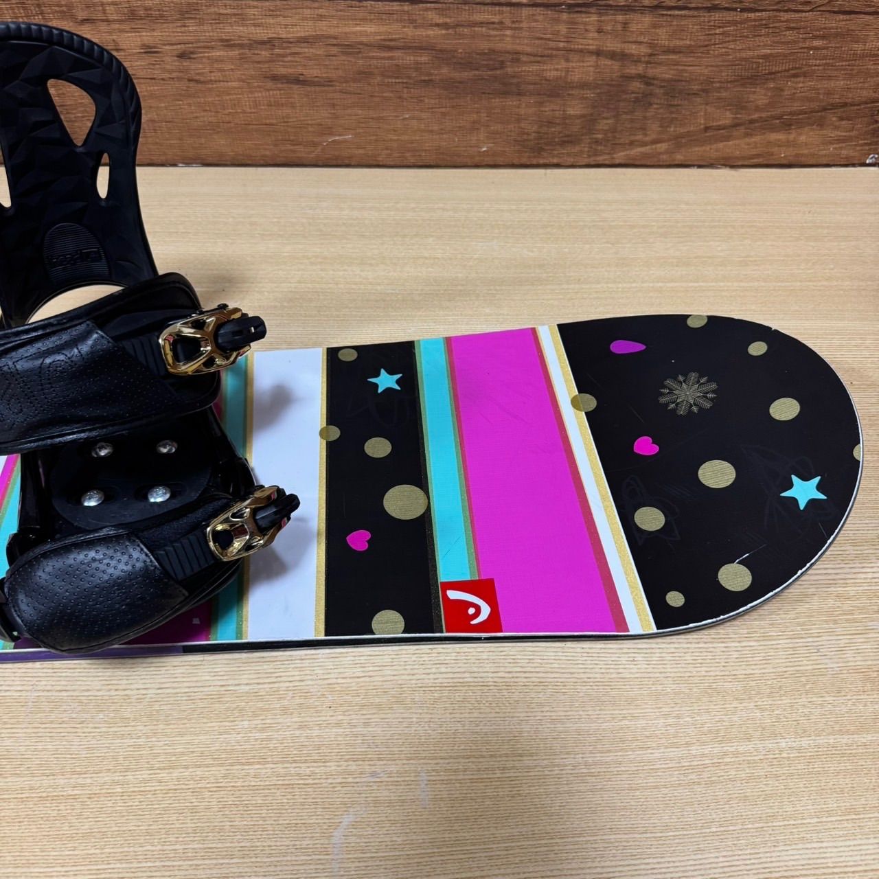 HEAD ヘッド レディース スノーボード 3点セット 142cm バインディング