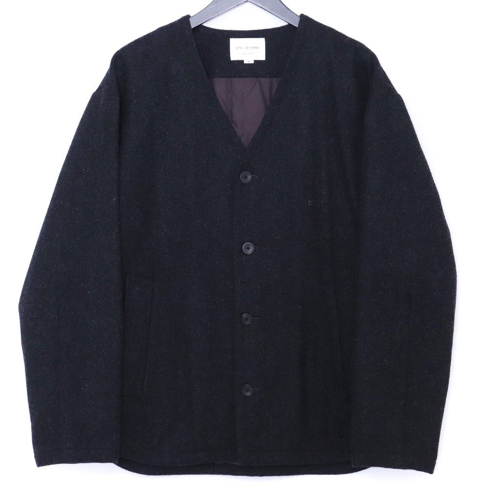 STILL BY HAND シンサレート中綿 カーディガン ブルゾン サイズ50 