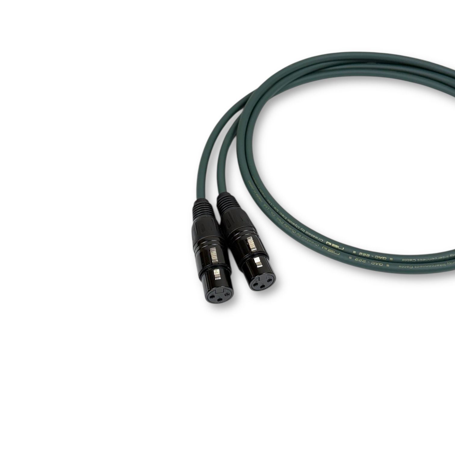 OYAIDE QAC-222 XLR TRS ケーブル 1m 2本セット - メルカリ