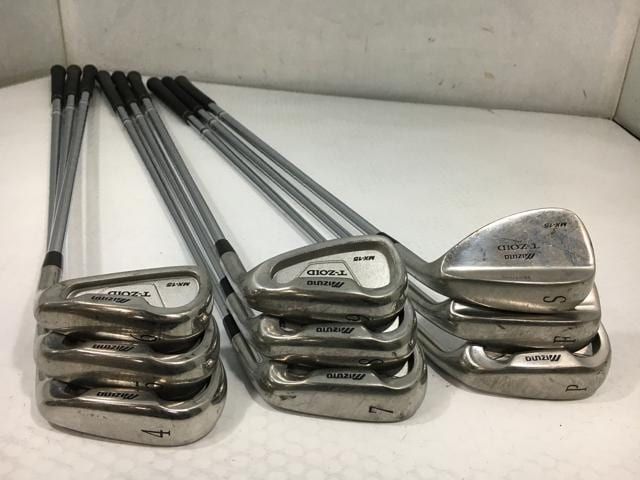 返品OK 【中古ゴルフクラブ】(9本セット)ミズノ T-ZOID MX-15 アイアン