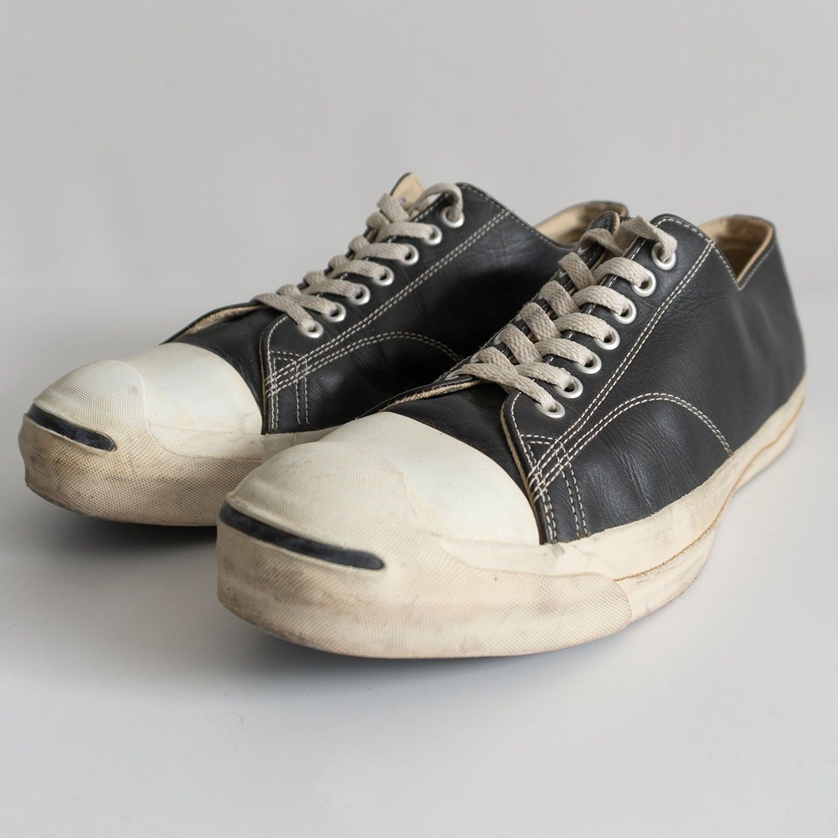 90s/USA製】CONVERSE【ジャックパーセル レザー スニーカー】 US13