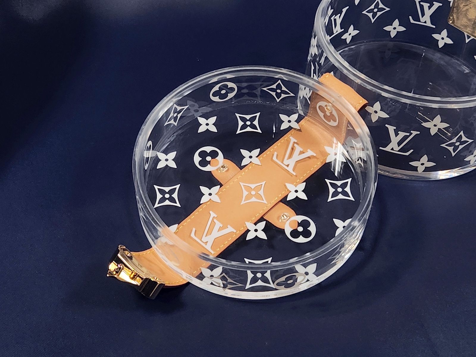 LOUIS VUITTON ルイヴィトン モノグラム ボワット スコット クリア