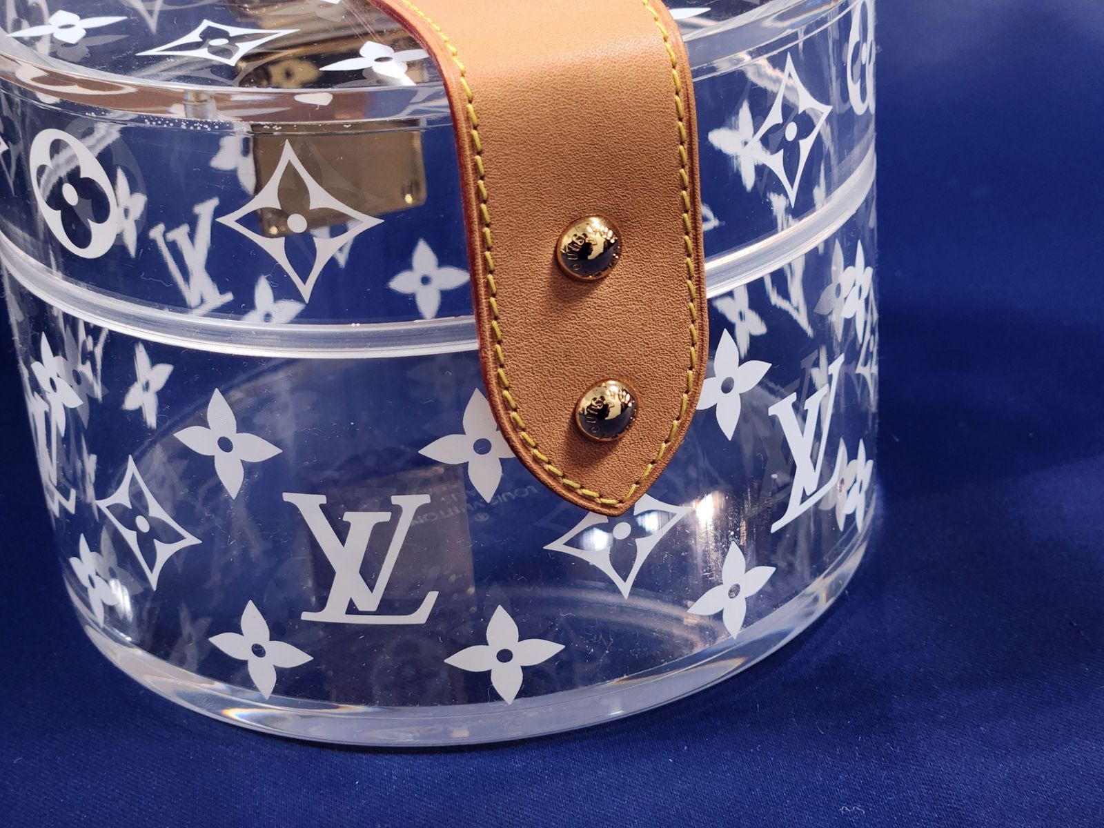 LOUIS VUITTON ルイヴィトン モノグラム ボワット スコット クリア