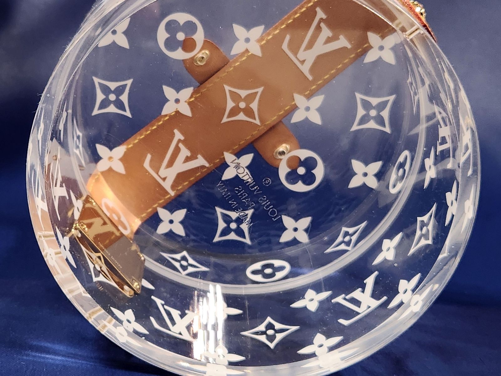 LOUIS VUITTON ルイヴィトン モノグラム ボワット スコット クリア