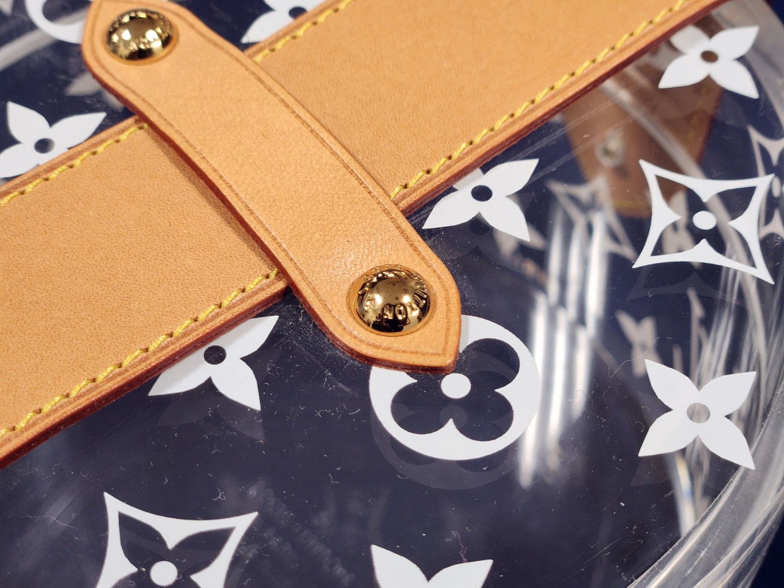 LOUIS VUITTON ルイヴィトン モノグラム ボワット スコット クリア