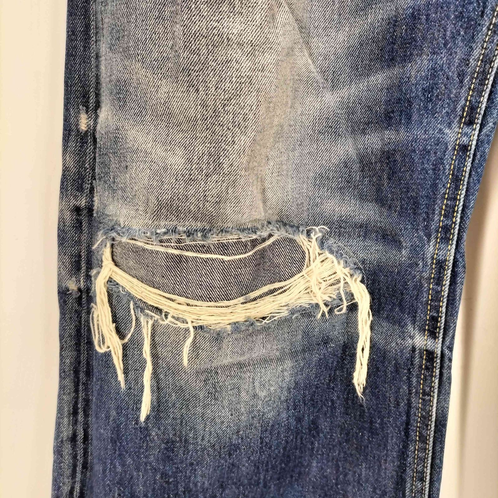 ディーゼル DIESEL relaxed jeans d-riseダメージデニムパンツ メンズ 
