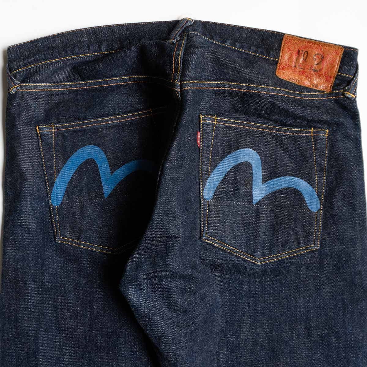 美品/濃紺】EVISU 【LOT.2000 デニムパンツ】38×35 エビス ジーンズ